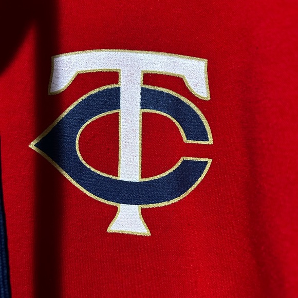 Minnesota Twins Hooded Zip up Sweatshirt - Picture 3 of 6